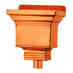 Tudor Copper Leaderhead - Anne