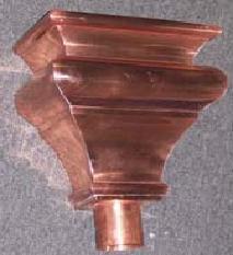 Tudor Copper Leaderhead - Charles