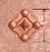 Tudor Bronze Emblem - Mission