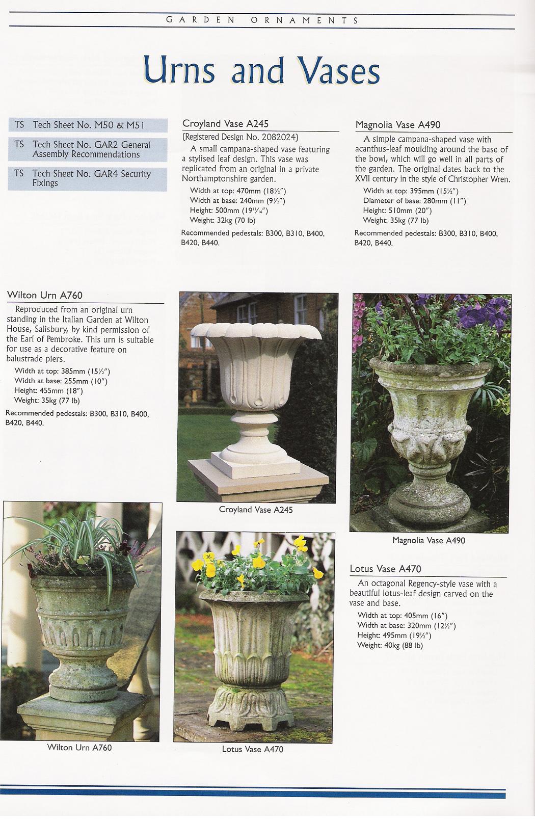 Urns & Vases