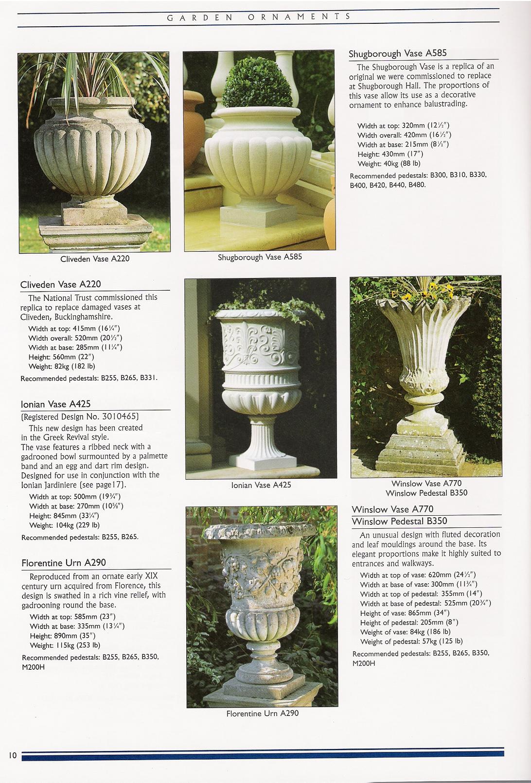 Urns & Vases
