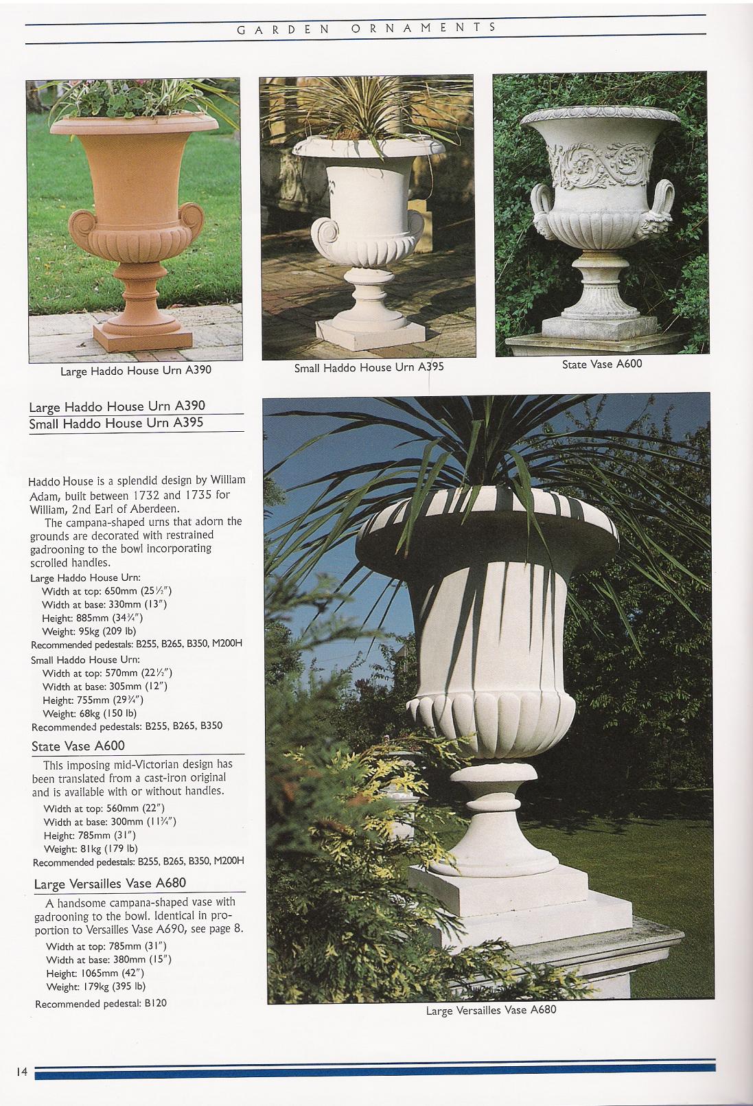 Urns & Vases