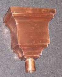 Tudor Copper Leaderhead - Tudor